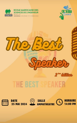 Best Speaker - 2nd Edition